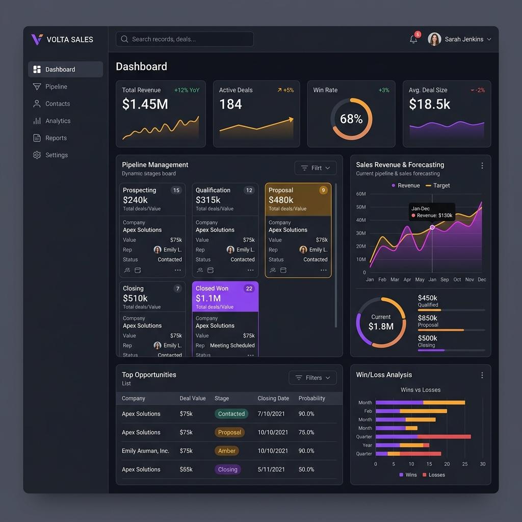 ApexCRM — Enterprise Sales Operations & Client Relations Platform
